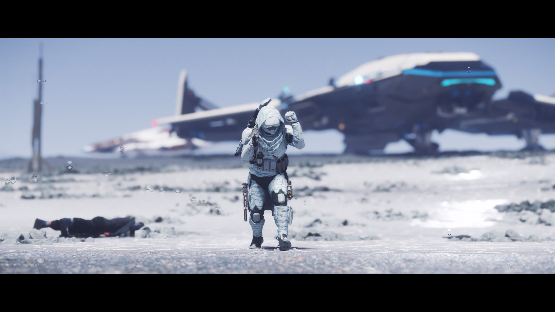 Une belle tenue ASD Blanche, récupérée chez Wikelo.