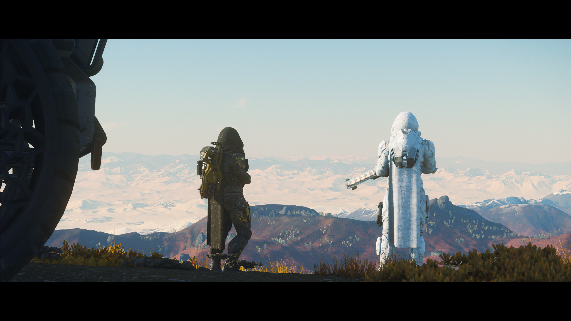 Nos éclaireurs surveillent les horizons.